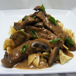 Beef Stroganoff III Recipe