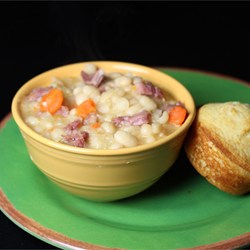 Basic Ham and Bean Soup Recipe