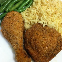 Oven Fried Chicken III Recipe