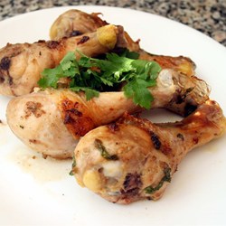 Easy Garlic Broiled Chicken Recipe