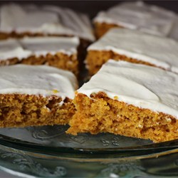 Paul's Pumpkin Bars Recipe