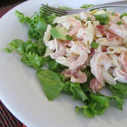 Shrimp Avocado Pasta Salad Recipe