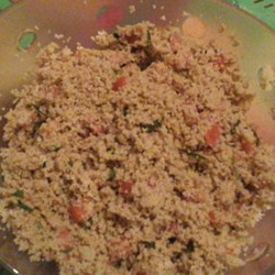 Couscous Salad with Tomato and Basil Recipe