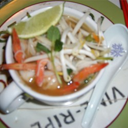 Grilled Shrimp Rice Noodle Bowl Recipe