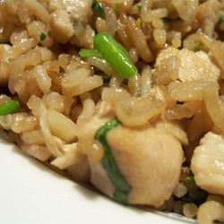 Fried Rice with Cilantro Recipe