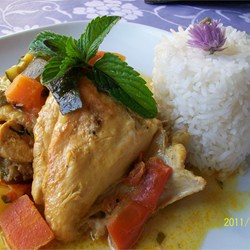 Chicken Stew With Coconut Milk Recipe