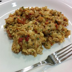 Risotto with Sun-Dried Tomatoes and Mozzarella Recipe