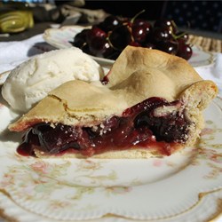 Sweet Washington Cherry Pie  Recipe