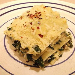 Spinach Mushroom Lasagna Recipe