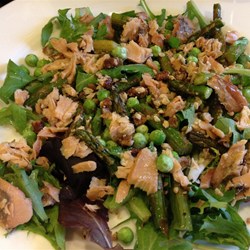 Asparagus and Smoked Salmon Salad Recipe