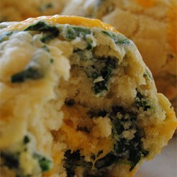 Spinach Cheddar Muffins Recipe