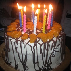 Orange Crunch Cake Recipe