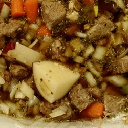 Slow Cooker Caribou Stew Recipe