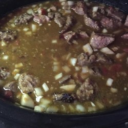 Mo's Spicy Beef Stew Recipe
