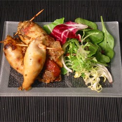 Spicy Stuffed Squid Recipe