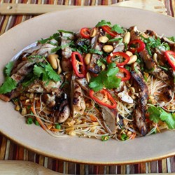 Spicy Rice Noodle Salad Recipe