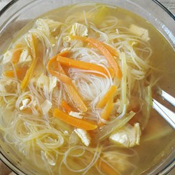 Oriental Shrimp Noodle Soup Recipe