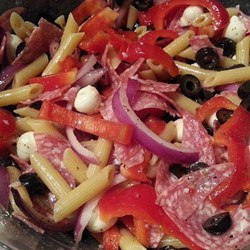 Salami Lover's Italian Pasta Salad Recipe