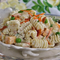 Ranch, Bacon, and Parmesan Pasta Salad Recipe