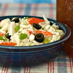 Summertime Crab Slaw with Napa Cabbage Recipe