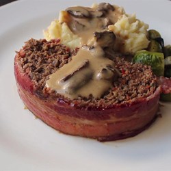 Bacon-Wrapped Buffalo Meatloaf Recipe