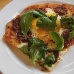 Chef John's Sausage and Egg Pizza Recipe