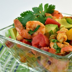 Confetti Shrimp Cocktail Pasta Salad Recipe