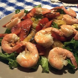 Shrimp and Balsamic Butternut Squash Salad Recipe