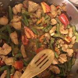 Saltado de Vainitas (Peruvian Green Beans with Chicken) Recipe