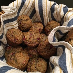 Cranberry Applesauce Muffins Recipe