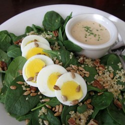 Quinoa Spinach Salad Recipe