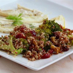 Cranberry Quinoa Salad with Broccoli Recipe