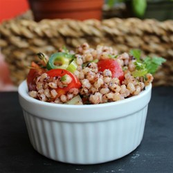 Zesty Whole Grain and Vegetable Salad Recipe