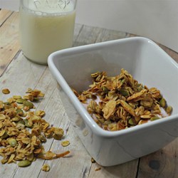 Honey-Almond Seeded Granola Recipe