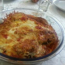 Cheesy Eggplant Parmesan Casserole Recipe