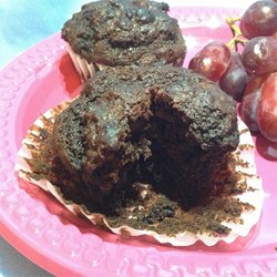 Probiotic Chocolate Chocolate Chip Muffins Recipe