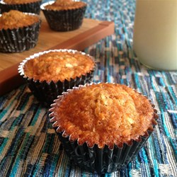 Chocolate Chip Carrot Cake Muffins Recipe