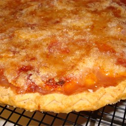 Single Crust Peach Pie Recipe