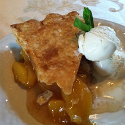 Honey Peach Pie Recipe