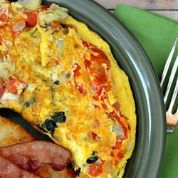 Spinach Artichoke Omelet Recipe