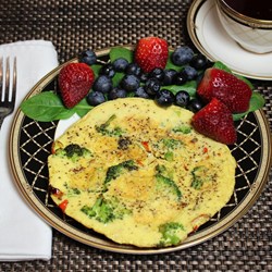 Vegetable Stovetop Frittata Recipe