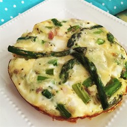 Maple Asparagus Mini Frittatas Recipe