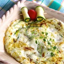 Zucchini Egg White Frittata Recipe