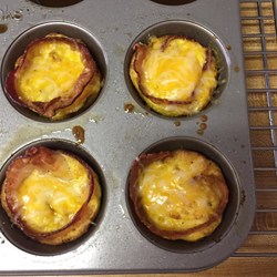 Bacon-and-Egg Muffins Recipe