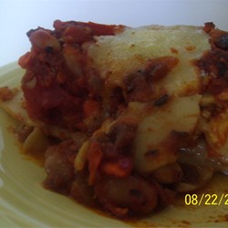 Easy Vegetarian Red Beans Lasagna Recipe