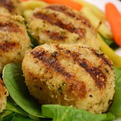 Grilled Garlic Parmesan Crusted Scallops Recipe