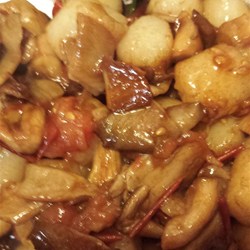 Broiled Scallops with Chanterelles Recipe