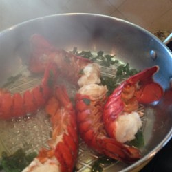 Lobster Tails in Champagne Recipe