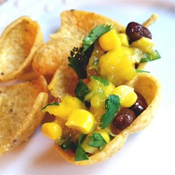 Mango, Corn, and Black Bean Salsa Recipe