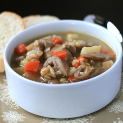 Dad's Mushroom and Barley Soup Recipe